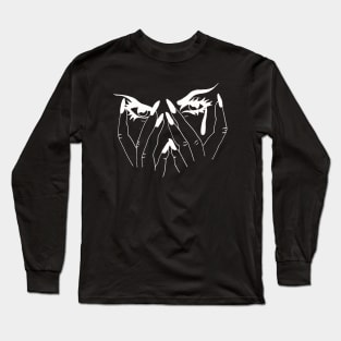 Look into behind this eyes Long Sleeve T-Shirt